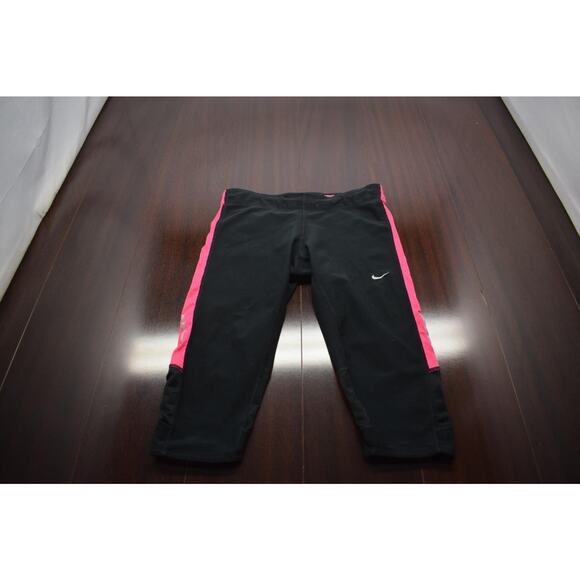 Nike Running Capri Leggings Dri Fit Athletic Compression Yoga Womens Size Small - Picture 1 of 5